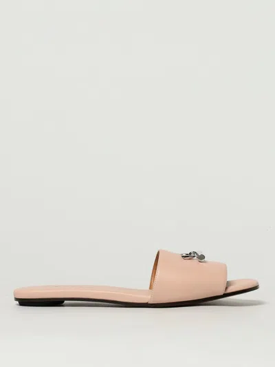 Alexander Mcqueen Mcqueen Woman Sandals Blush Size 9 Leather In Pink