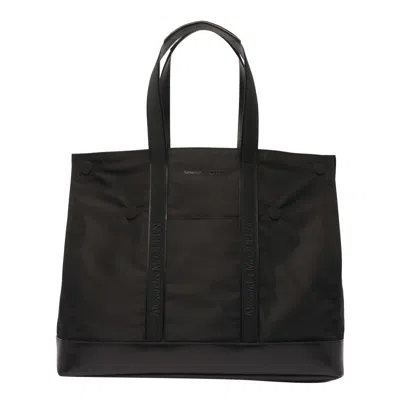 Alexander Mcqueen Shopping Bag In Black