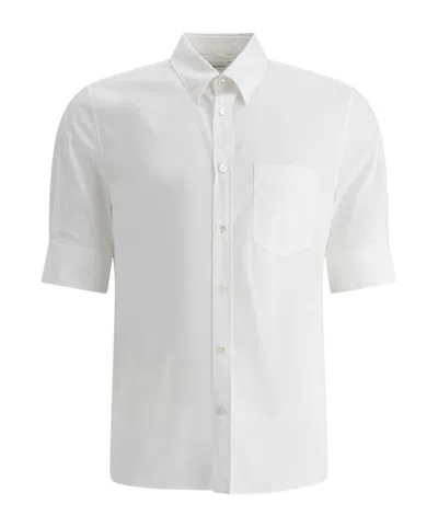 Alexander Mcqueen Short-sleeved Shirt In White