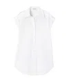Alexander Mcqueen Short-sleeved Shirt In White