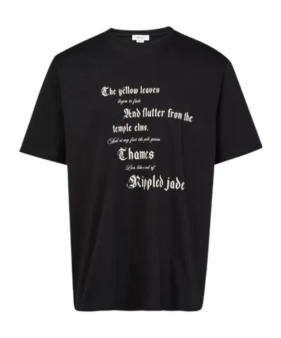 Alexander Mcqueen Short-sleeved T-shirt In Black
