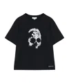 Alexander Mcqueen Short-sleeved T-shirt In Black