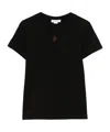 Alexander Mcqueen Alexander Mc Queen Skull Cotton T Shirt In Black