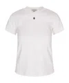 Alexander Mcqueen Cut And Sew T-shirt In White