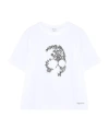 Alexander Mcqueen Short-sleeved T-shirt In White