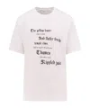Alexander Mcqueen Text-print T-shirt Clothing In White