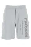 Alexander Mcqueen Shorts In Gray