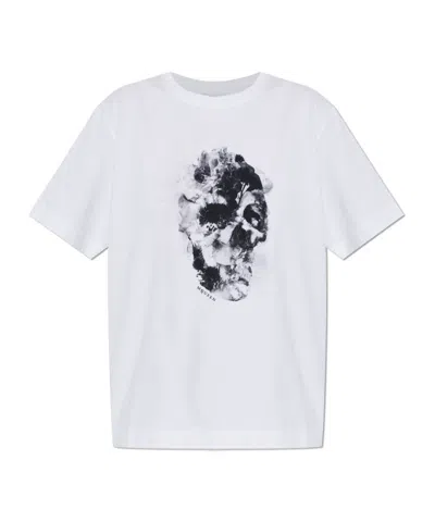 Alexander Mcqueen Short-sleeve T-shirt In White