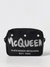 Alexander Mcqueen Shoulder Bag  Men Color Black In 黑色
