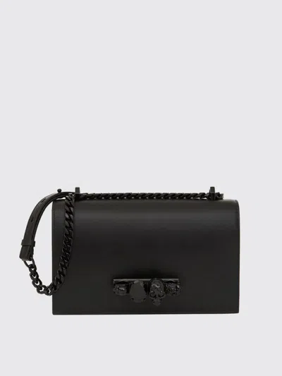 ALEXANDER MCQUEEN CROSSBODY BAGS MCQUEEN WOMAN COLOR BLACK,H10083002