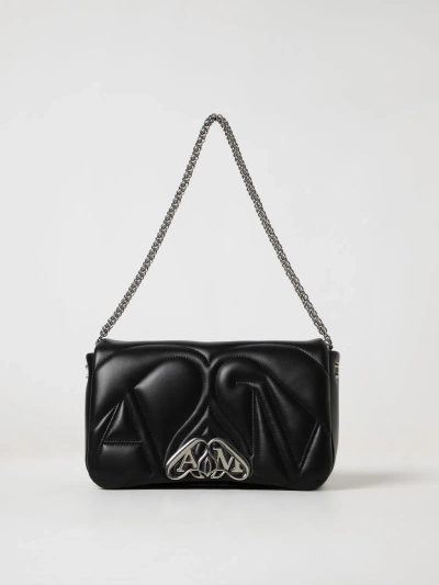 ALEXANDER MCQUEEN SHOULDER BAG MCQUEEN WOMAN COLOR BLACK,F18803002