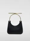Alexander Mcqueen Mini Cross-bar Shoulder Bag In Black