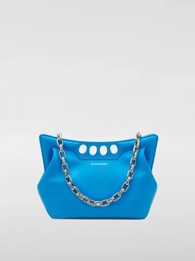 Alexander Mcqueen Shoulder Bag  Woman Color Blue