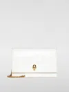 Alexander Mcqueen Skull Small Shoulder Bag In Ivory