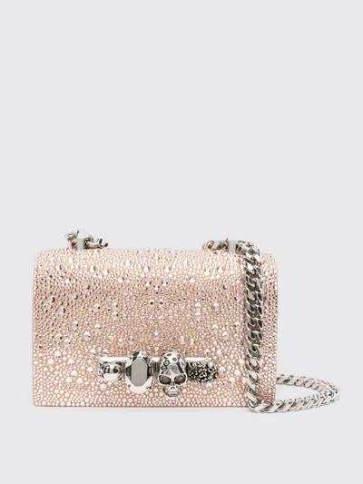 ALEXANDER MCQUEEN CROSSBODY BAGS MCQUEEN WOMAN COLOR PINK,H16106010