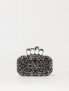 Alexander Mcqueen Shoulder Bag Mcqueen Woman Color Black In Black