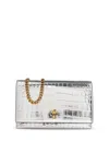 Alexander Mcqueen Shoulder Bag `small Skull` In Multi