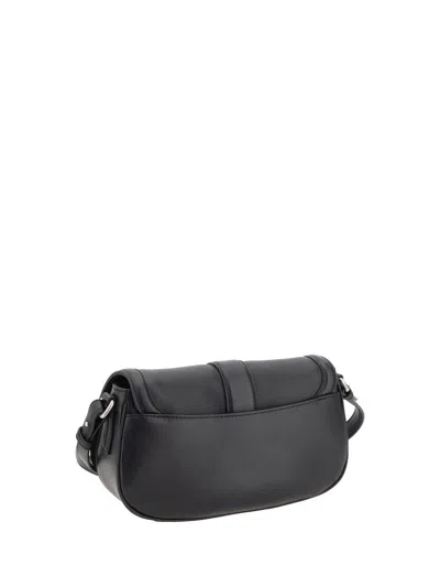 Alexander Mcqueen T-bar Satchel Purse In Black
