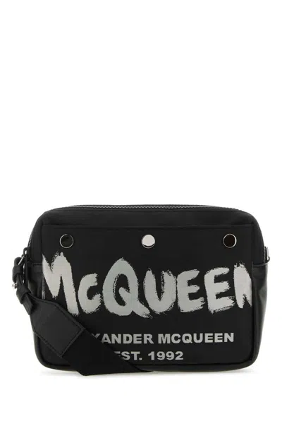 Alexander Mcqueen Shoulder Bags In Black