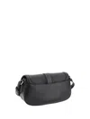 Alexander Mcqueen T-bar Satchel Purse In Black