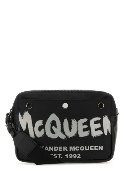 Alexander Mcqueen Shoulder Bags In Black