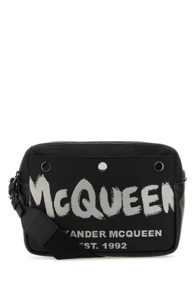 Alexander Mcqueen Shoulder Bags In Black