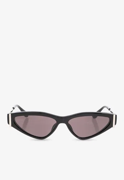 Alexander Mcqueen Side T-bar Geometrical Sunglasses