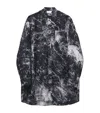 ALEXANDER MCQUEEN ALEXANDER MCQUEEN SILK PRINTED SHIRT DRESS