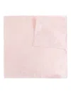 Alexander Mcqueen Floral Jacquard Silk Scarf In Pink