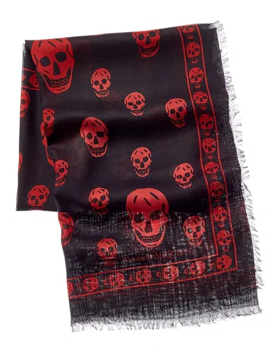 ALEXANDER MCQUEEN ALEXANDER MCQUEEN SILK SCARF