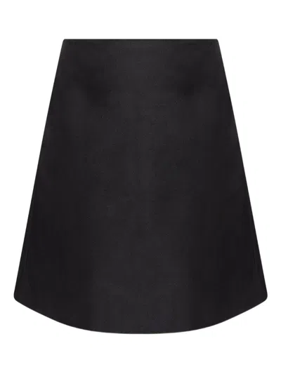 ALEXANDER MCQUEEN ALEXANDER MCQUEEN SILK SKIRT