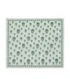 Alexander Mcqueen Silk Skull Print Scarf In Green