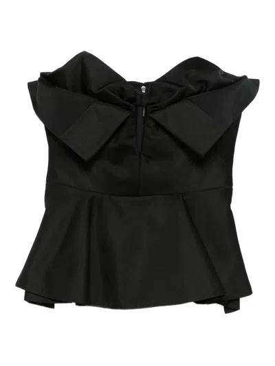 ALEXANDER MCQUEEN TOP - NEGRO