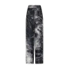 Alexander Mcqueen Silk Trousers In Black
