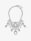 Alexander Mcqueen Silver In Antique Silver-finish