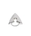 Alexander Mcqueen Silver Arrow Ring In Silver