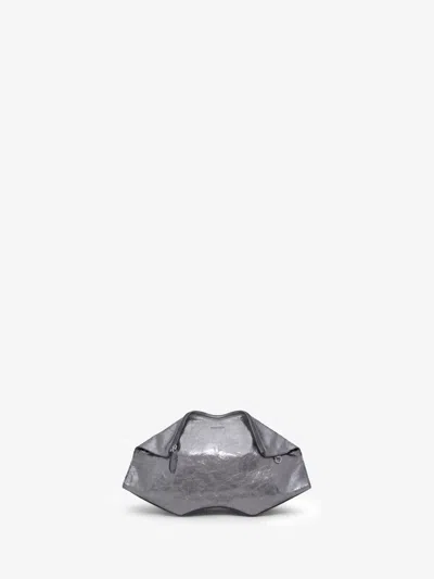 Alexander Mcqueen Silver In Dark Silver