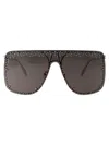 Alexander Mcqueen Am0313s Sunglasses In Brown