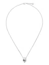 Alexander Mcqueen Alexander Mc Queen Skull Necklace In Silver
