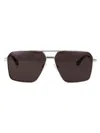 Alexander Mcqueen Am0500s Sunglasses In Black