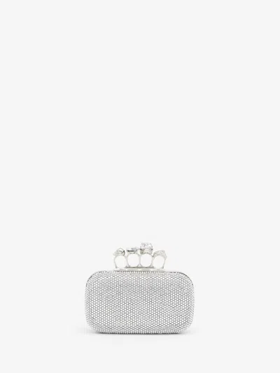 Alexander Mcqueen Silver In Silver-finish