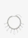 Alexander Mcqueen Silver In Silver-finish