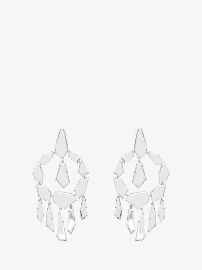 Alexander Mcqueen Silver In Silver-finish