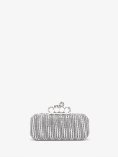 Alexander Mcqueen Silver In Silver-finish