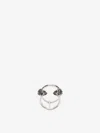 Alexander Mcqueen Silver In Silver-finish