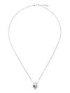 Alexander Mcqueen Alexander Mc Queen Skull Necklace In Silver