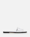 Alexander Mcqueen Sandali Seal In Silver