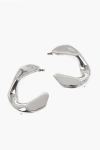 Alexander Mcqueen Silver-tone Brass Earrings