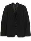 Alexander Mcqueen Wool Blazer In Black  