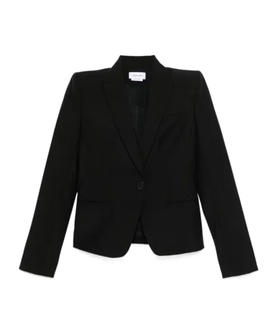 Alexander Mcqueen Single-breasted Blazer In Black